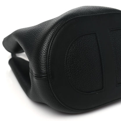 Hermes Taurillon Clemence Swift In-The-Loop 23 Bag Black 9 of 10