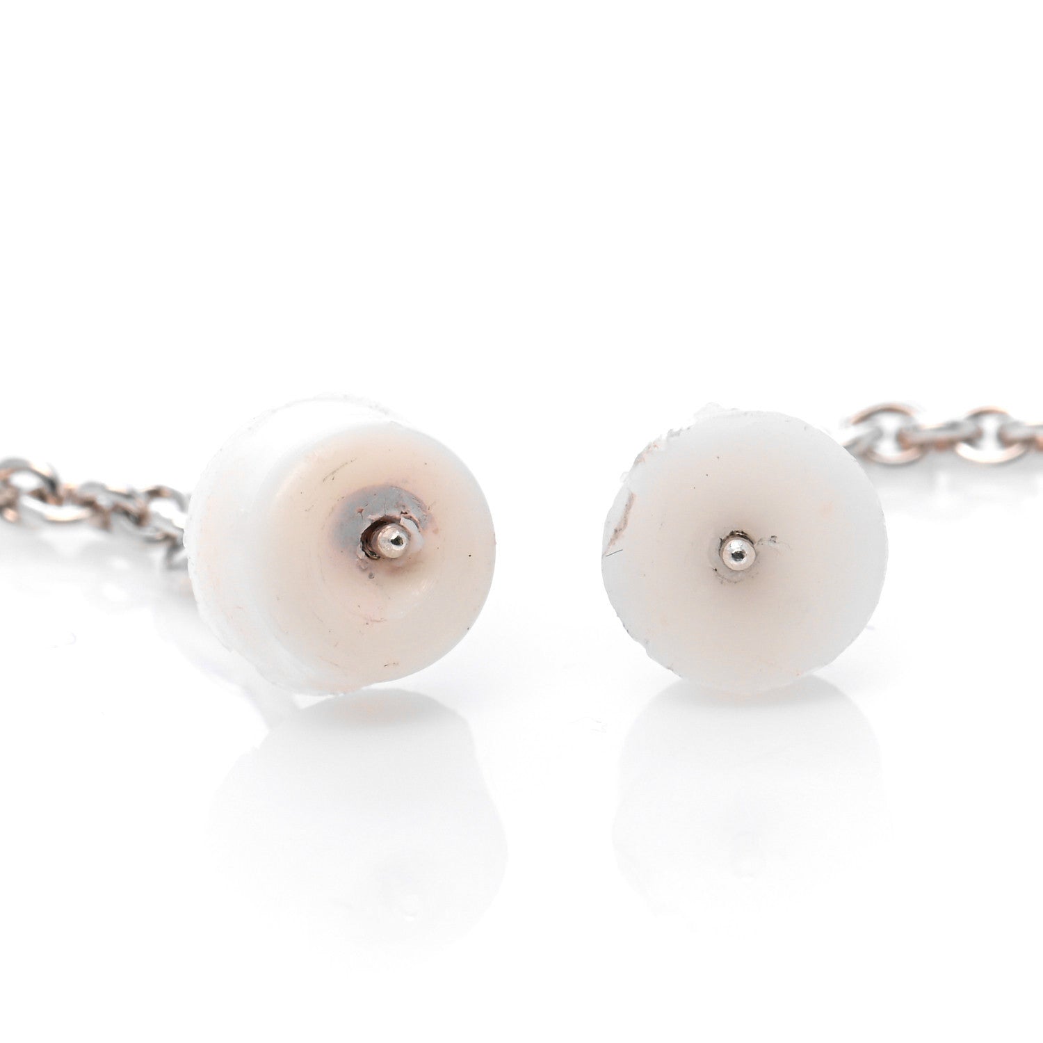 Hermes Sterling Silver Farandole Drop Earrings 3 of 5