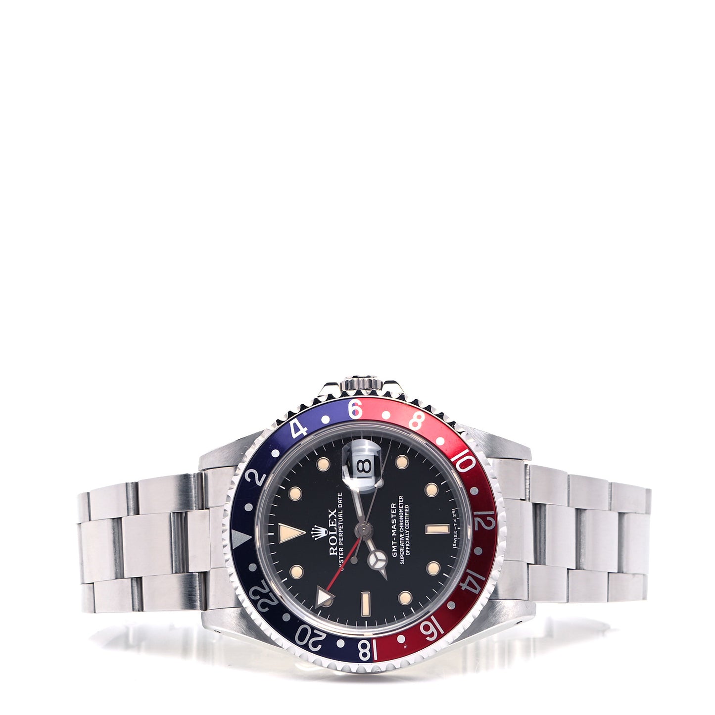 Stainless Steel 40mm Oyster Perpetual Date GMT Master Ⅱ Pepsi Watch 16710