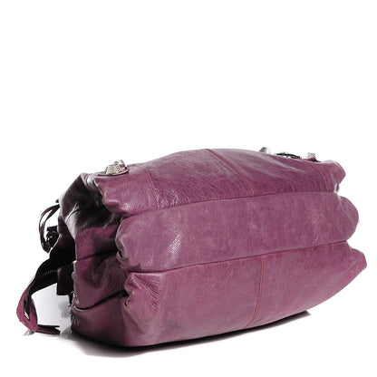 Balenciaga Agneau Giant 21 Silver Hardware Trapeze Murier 4 of 13