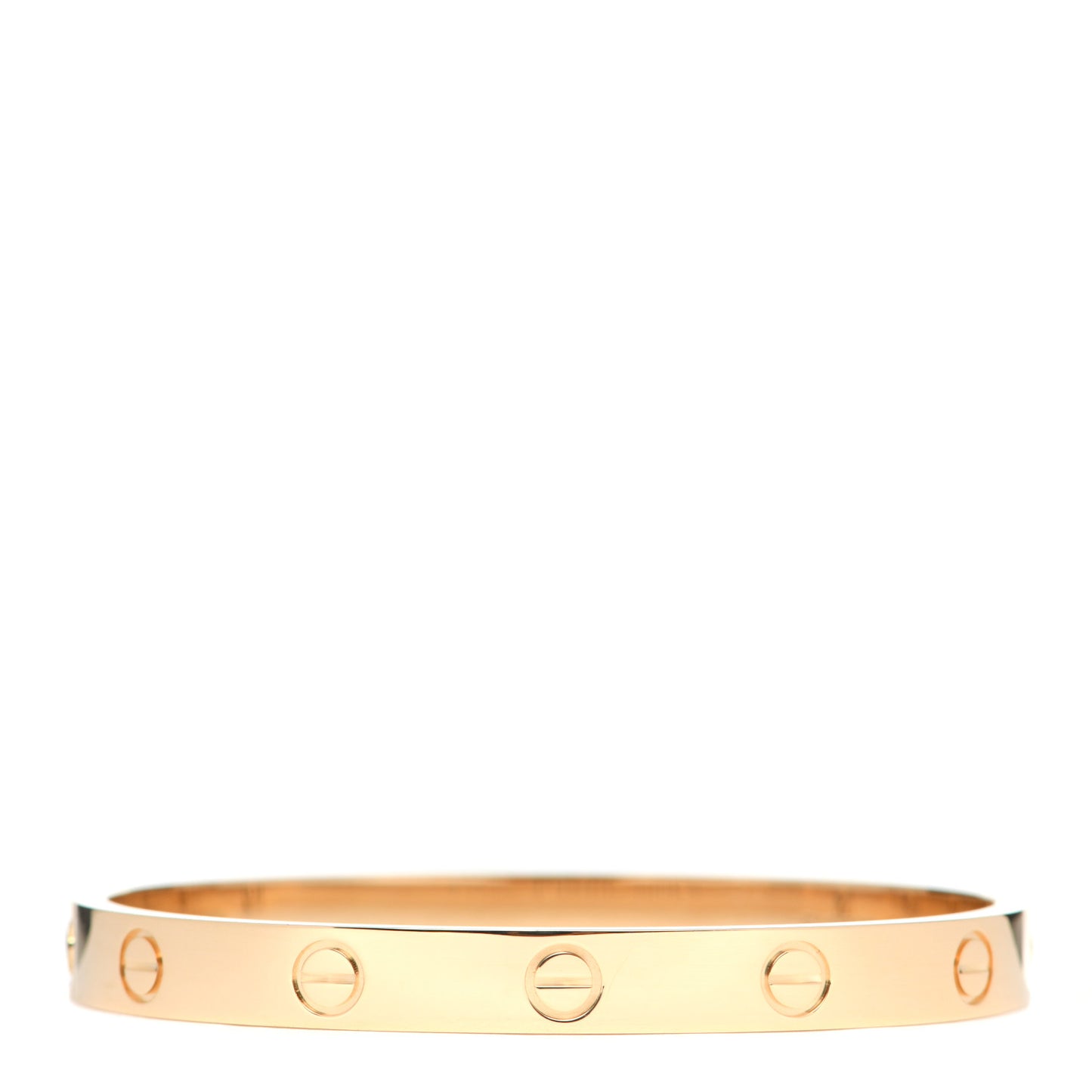 18K Yellow Gold LOVE Bracelet 16