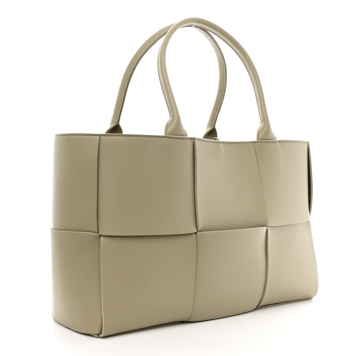 Bottega Veneta Nappa Maxi Intrecciato Medium Arco Tote Travertine 8 of 22