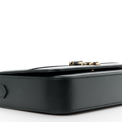 Jimmy Choo Calfskin Avenue Shoulder Bag Black 10 of 14