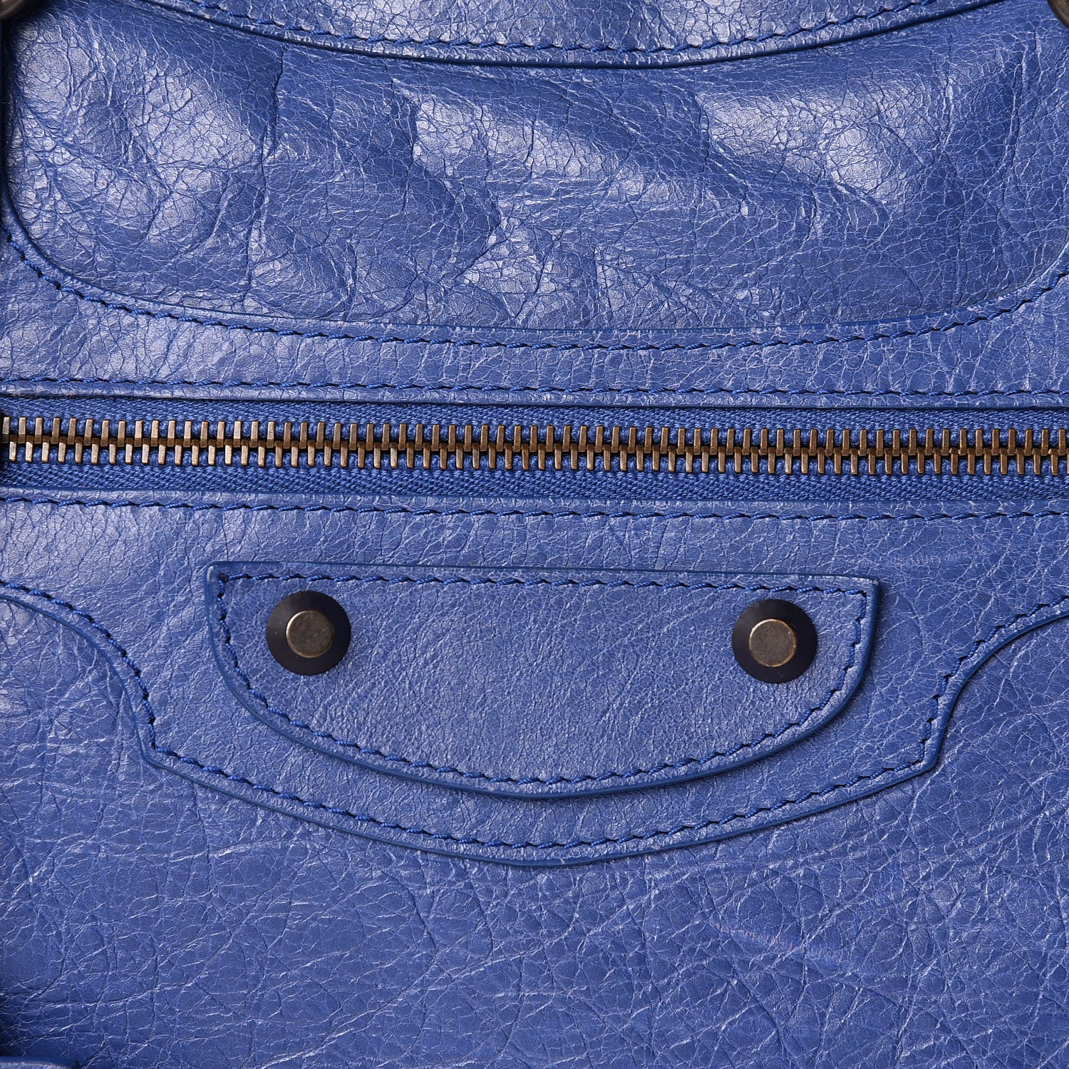 Balenciaga Agneau Classic Hardware City Bleut Bleu Glacier 8 of 16