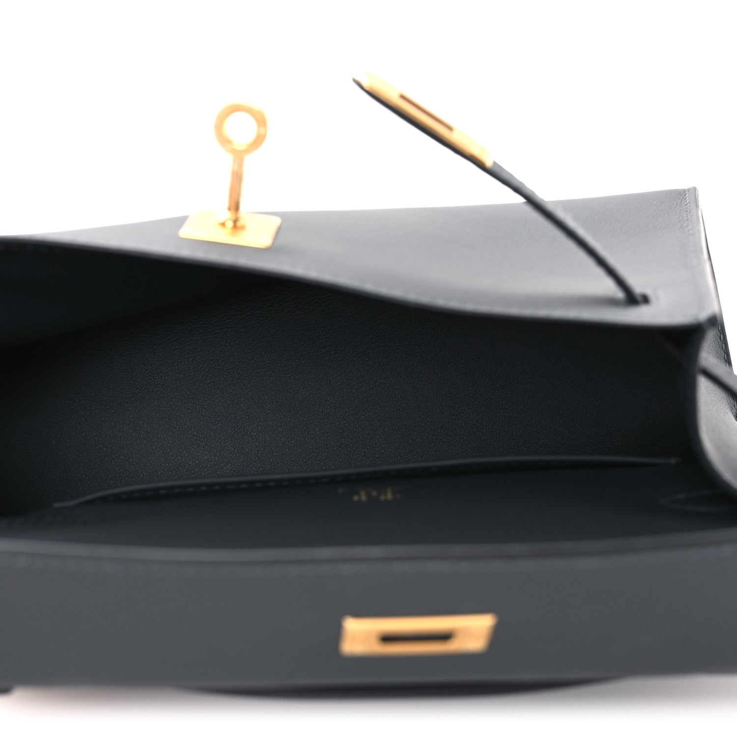 Hermes Swift Kelly Pochette Clutch Ardoise 5 of 12