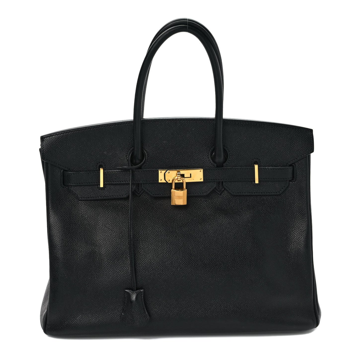 Epsom Birkin 35 Black