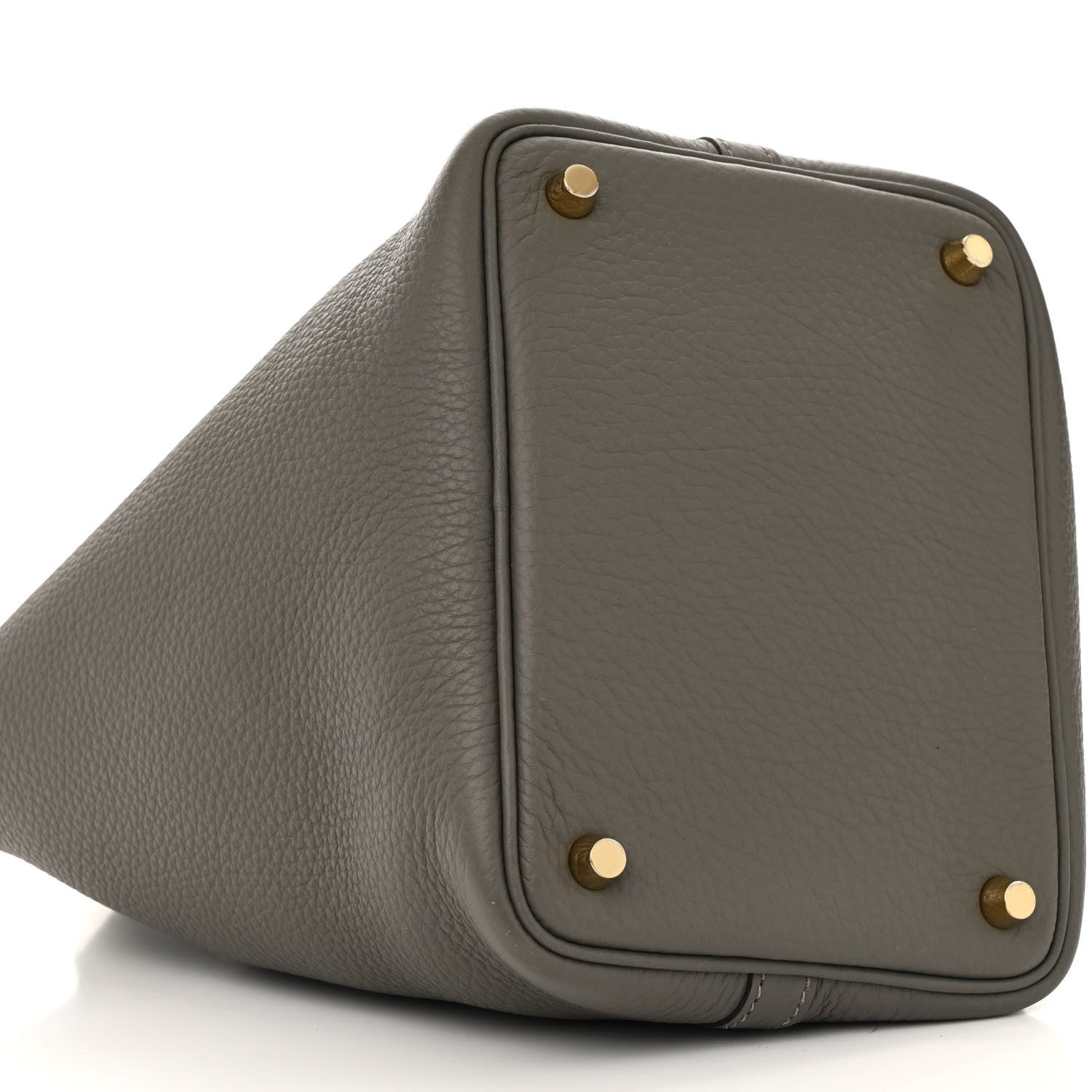 Hermes Taurillon Clemence Picotin Lock 18 PM Gris Meyer 8 of 10