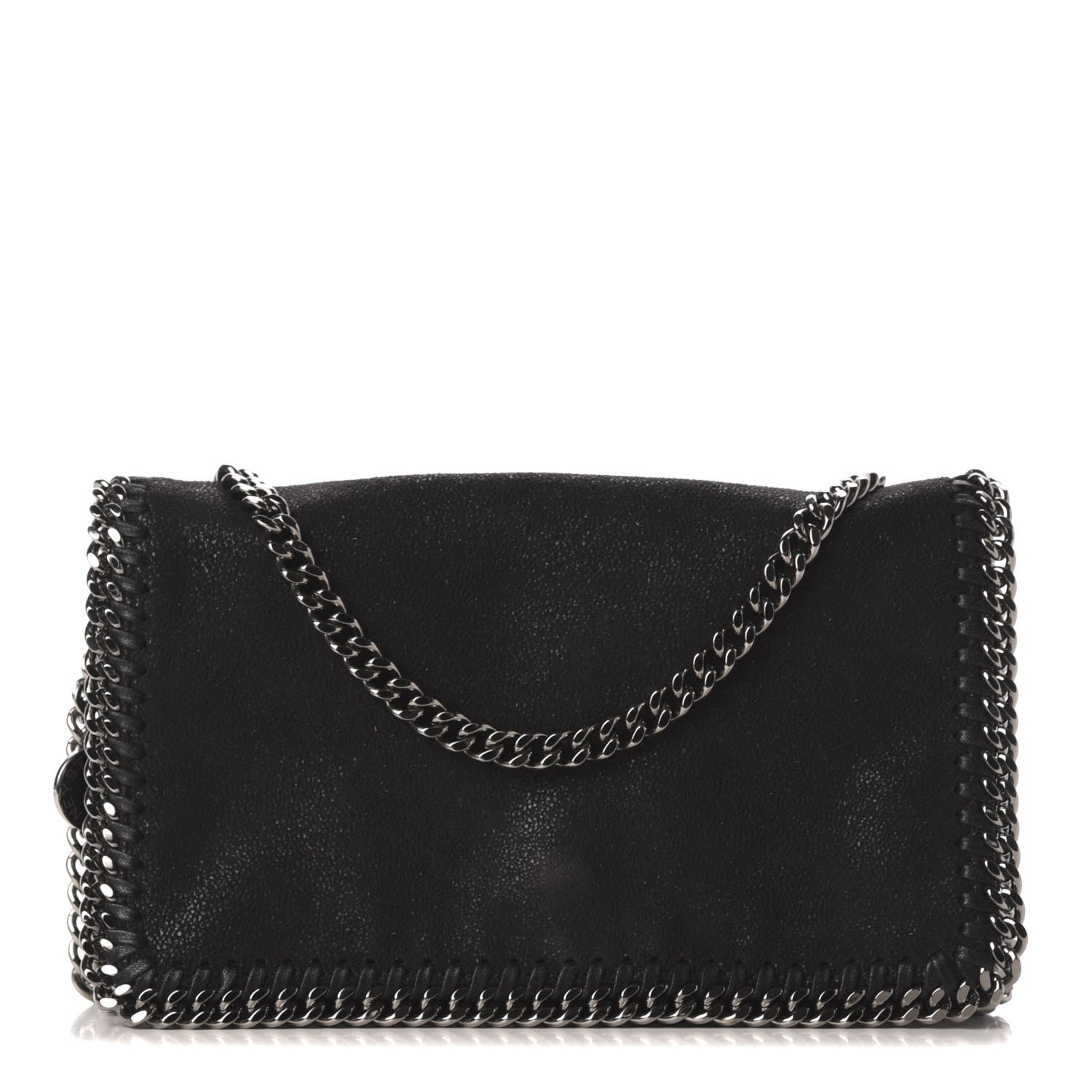 Stella McCartney Shaggy Deer Falabella Crossbody Bag Black 1 of 9