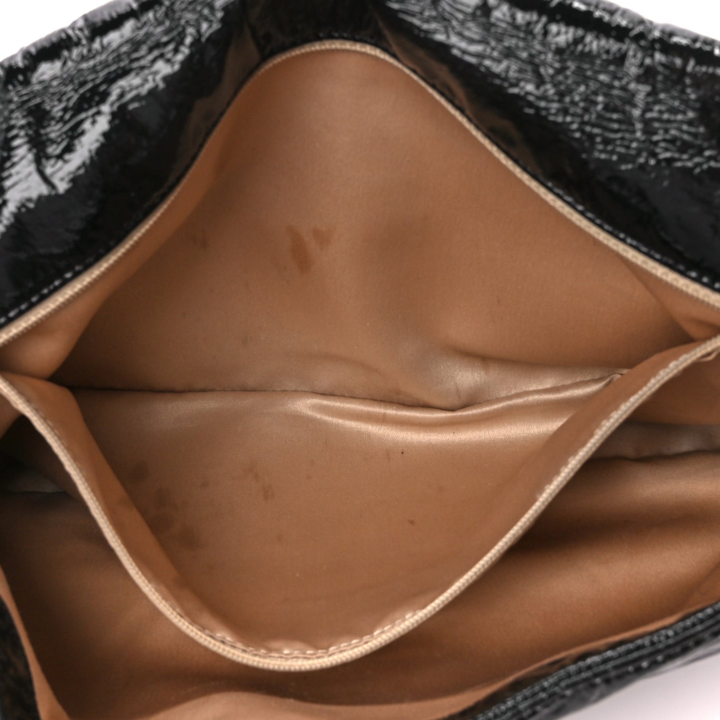 Vinyl Medium Rock and Chain Flap Black Black