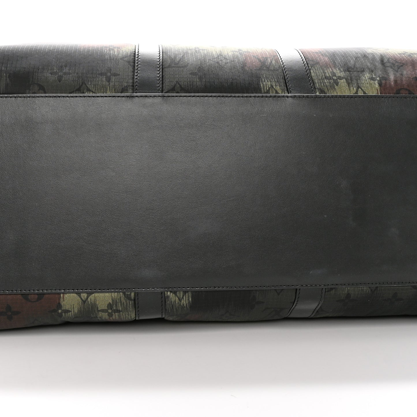 Nylon Monogram Camouflage Keepall Bandouliere 50 Kaki