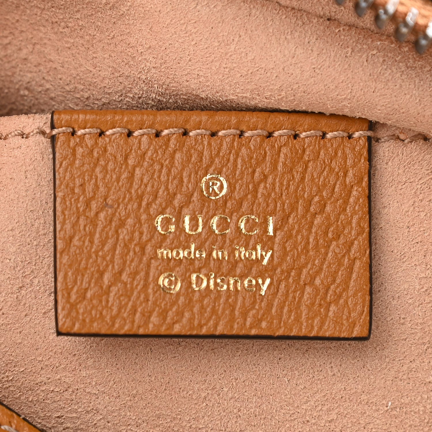 Gucci X DISNEY Mini Vintage GG Supreme Monogram Mickey Mouse Shoulder Bag Beige Vintage Sun Oil 6 of 9
