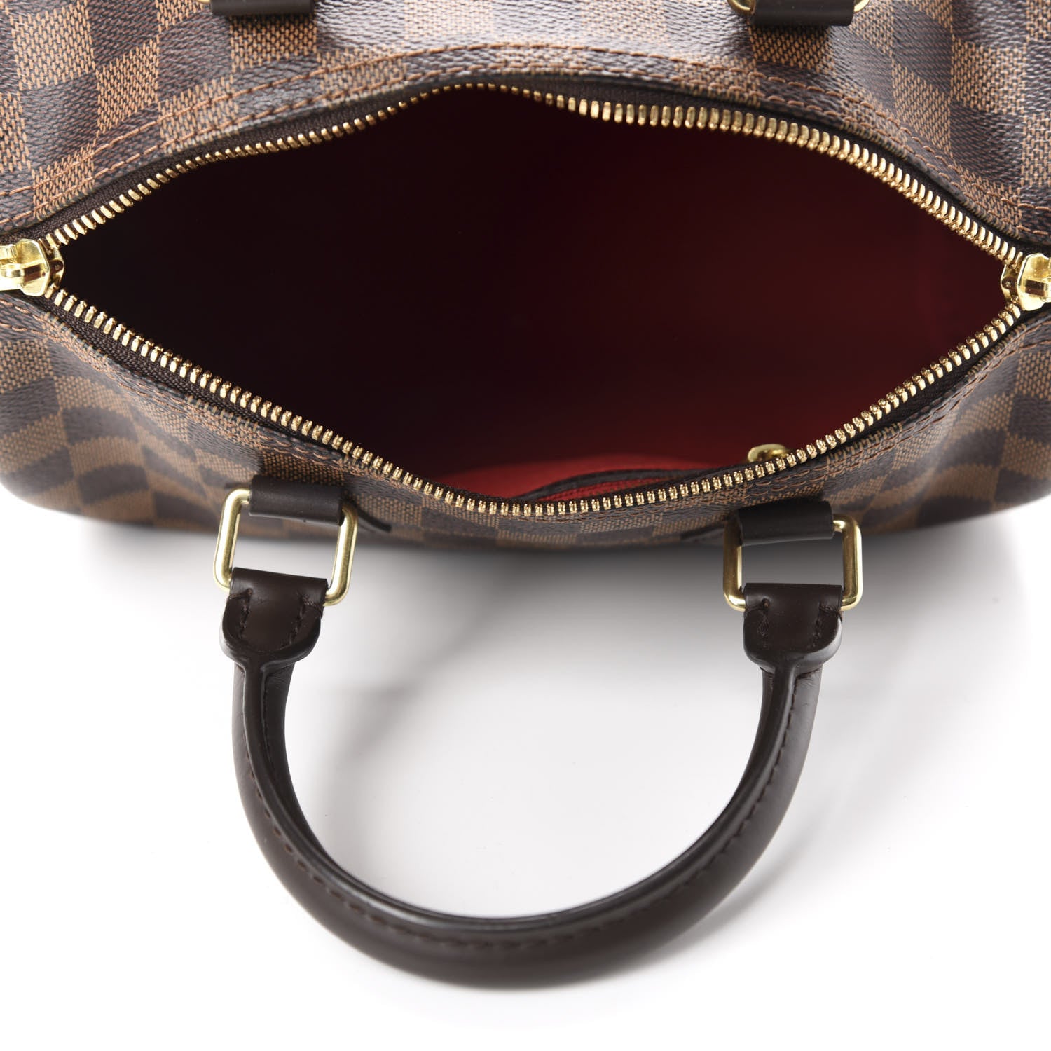 Louis Vuitton Damier Ebene Speedy Bandouliere 25 5 of 11