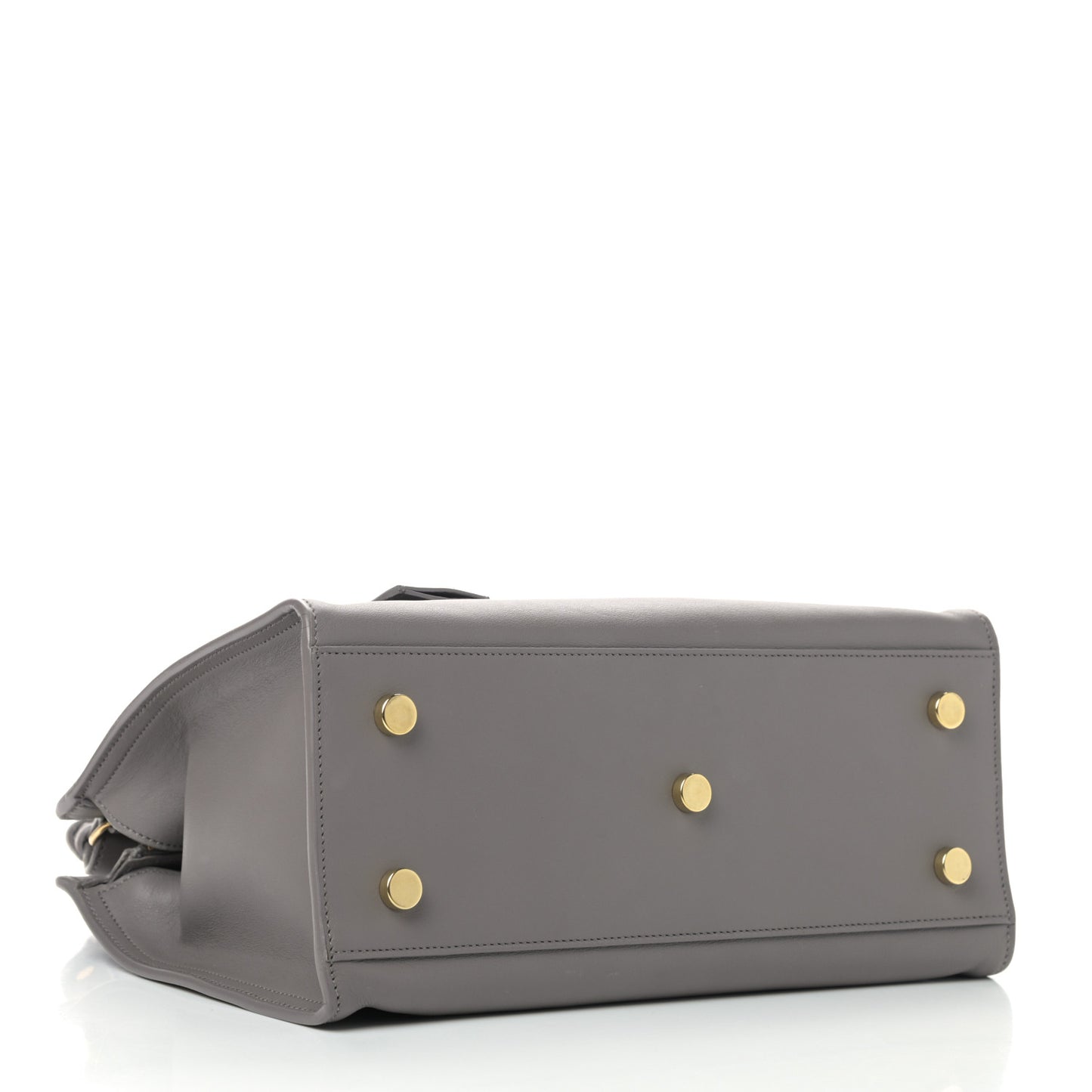 Calfskin Monogram Baby Cabas Fog