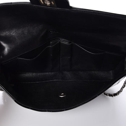 Chanel Patent East West Chocolate Bar Flap Black 5 of 7