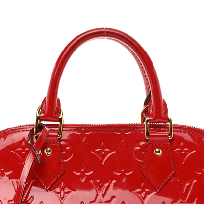 Louis Vuitton Vernis Alma PM Cherry 5 of 11