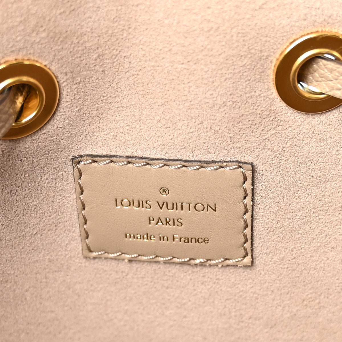 Louis Vuitton Empreinte Monogram Giant Neonoe MM Tourterelle Creme 6 of 10