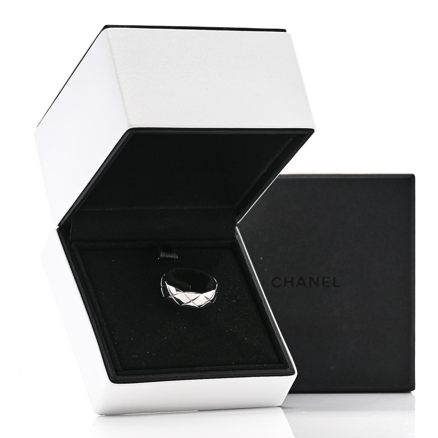 18K White Gold Small Coco Crush Ring 54 6.75