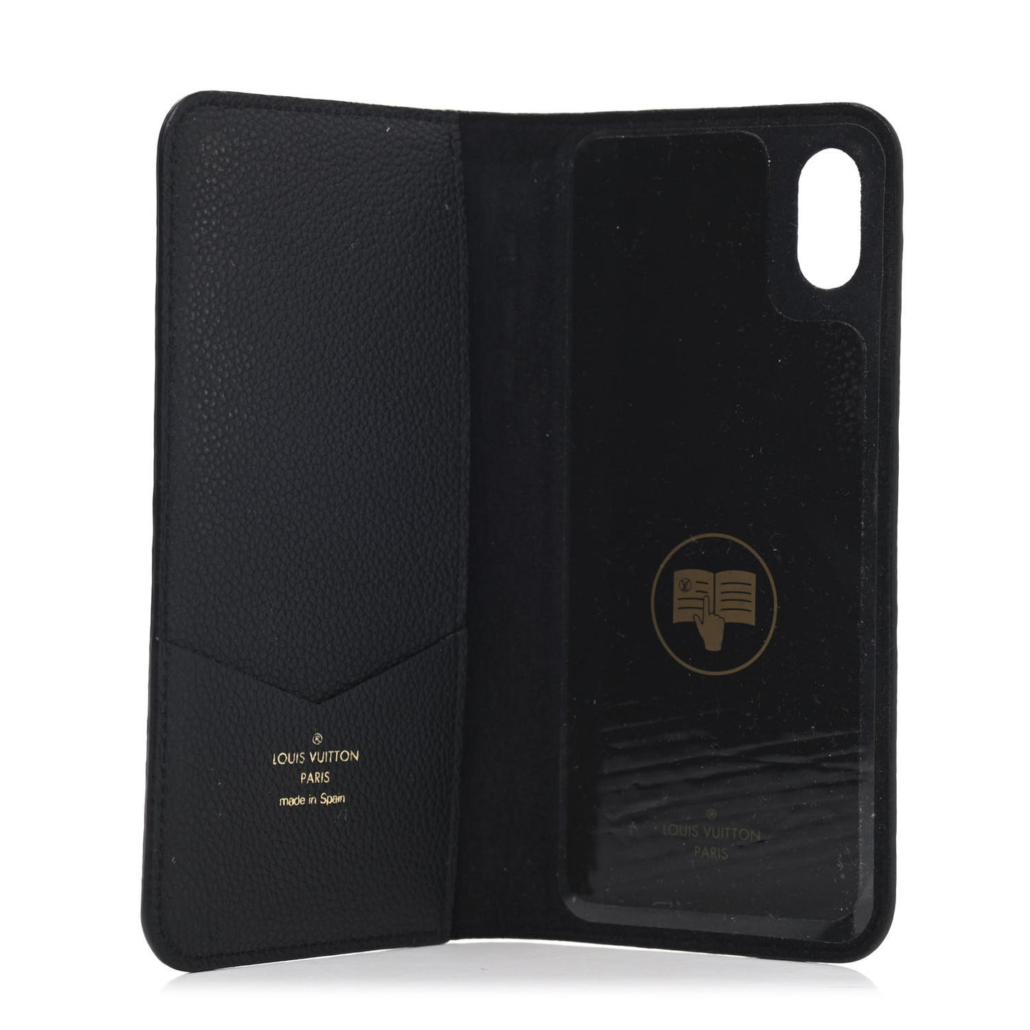 Empreinte iPhone XS Max Folio Case Black