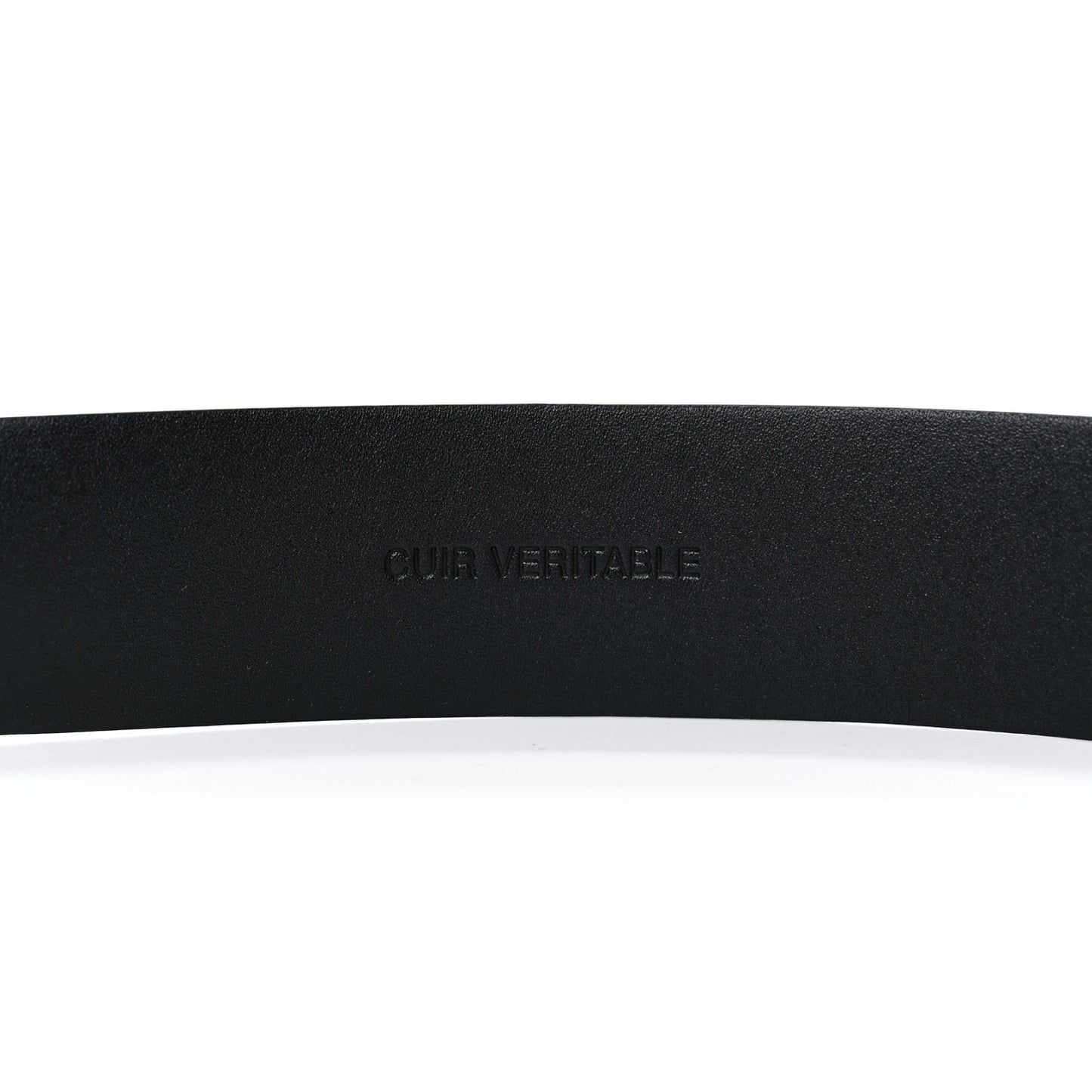 Calfskin CC Chain Belt 85 34 Black