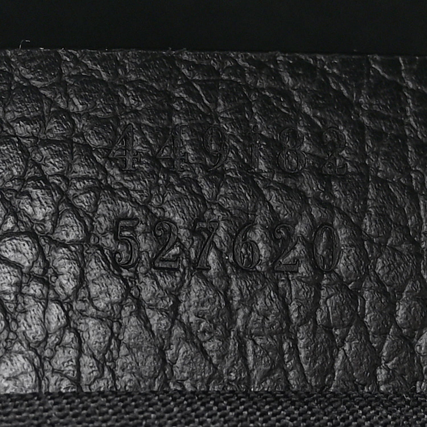 Gucci Nylon Monogram Fanny Pack Belt Bag Black 7 of 10