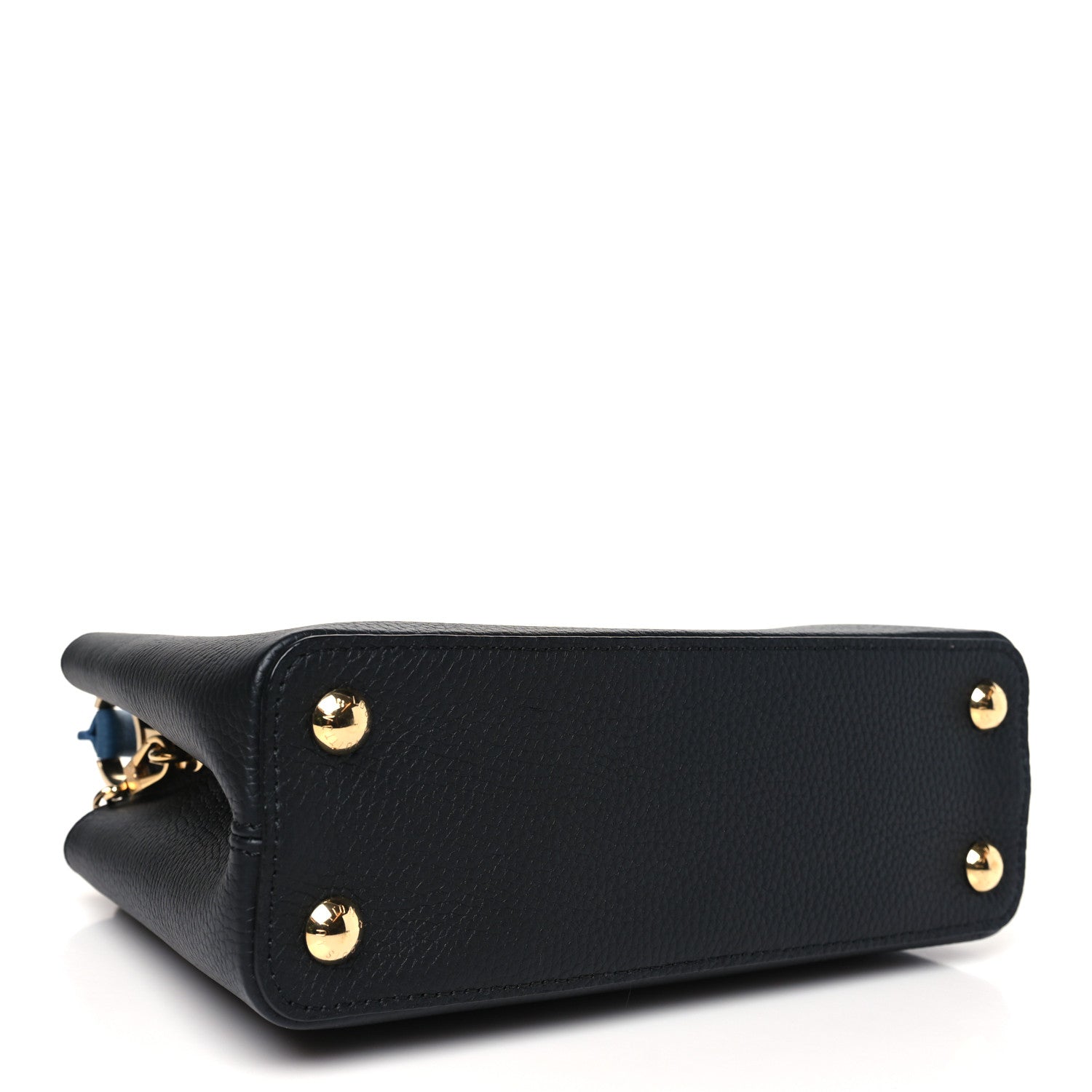 Louis Vuitton Taurillon Capucines BB Black General Blue 4 of 9