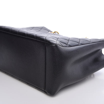 Chanel Caviar Quilted Grand Shopping Tote GST Black 9 of 10