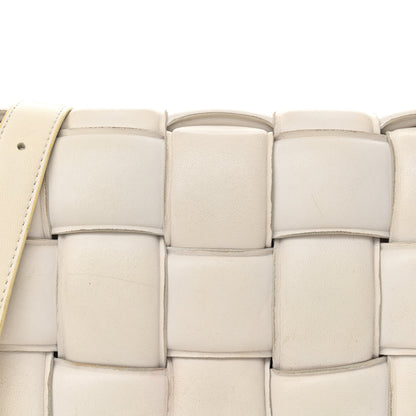 Bottega Veneta Nappa Maxi Intreccio Padded Cassette Crossbody Bag Chalk 8 of 16