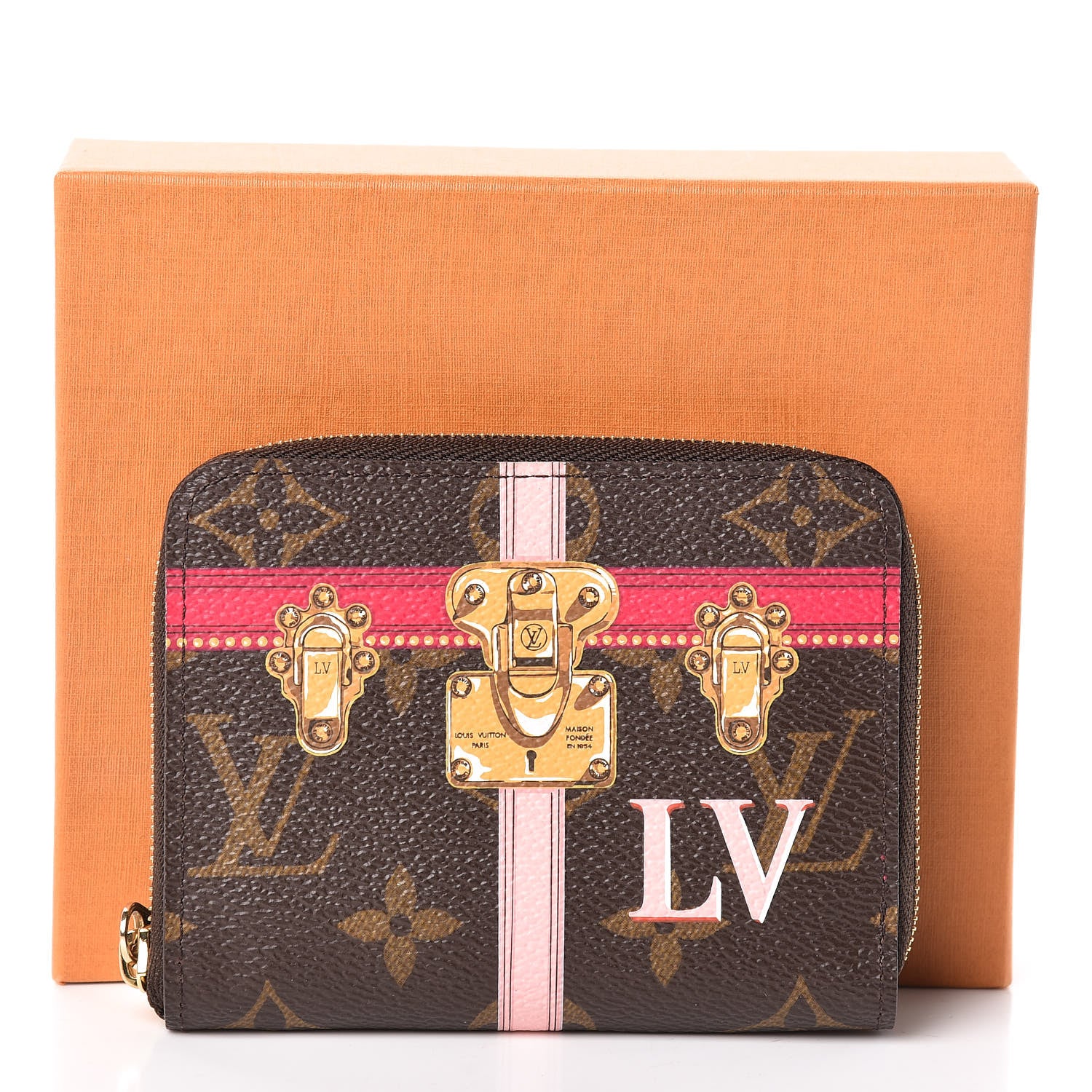 Louis Vuitton Monogram Summer Trunks Zippy Coin Purse 8 of 8