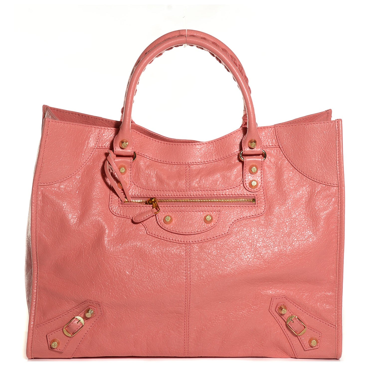 Balenciaga Agneau Giant 12 Gold Hardware Monday Rose Azalee 1 of 11