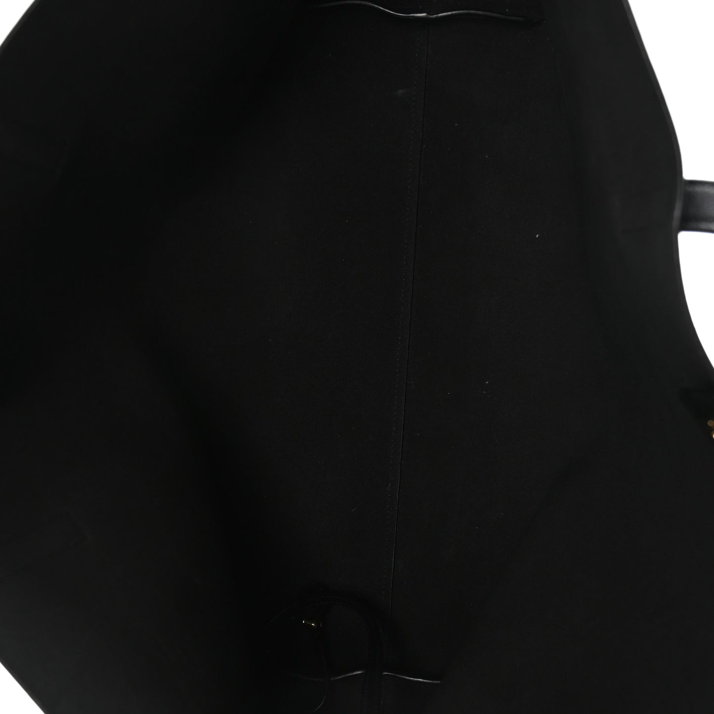 Calfskin Large Shopping Tote Black