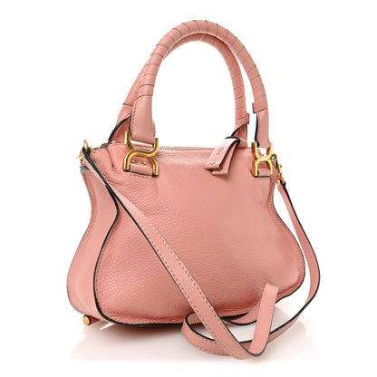 Chloe Calfskin Small Marcie Satchel Light Pink 3 of 10