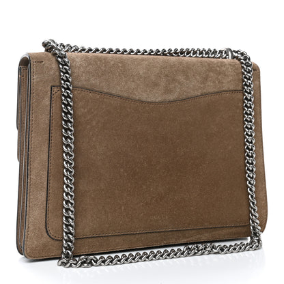 Gucci Suede Medium Dionysus Shoulder Bag Taupe 2 of 4