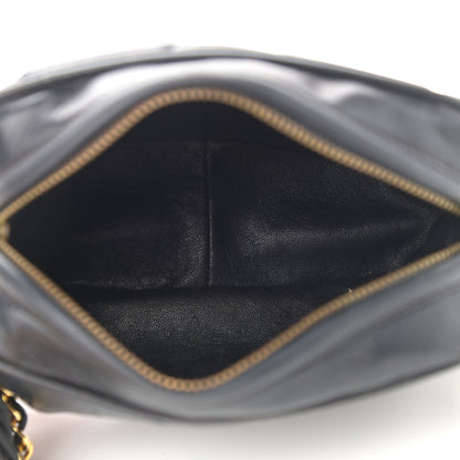 Chanel Lambskin CC Tassel Camera Case Black 4 of 10