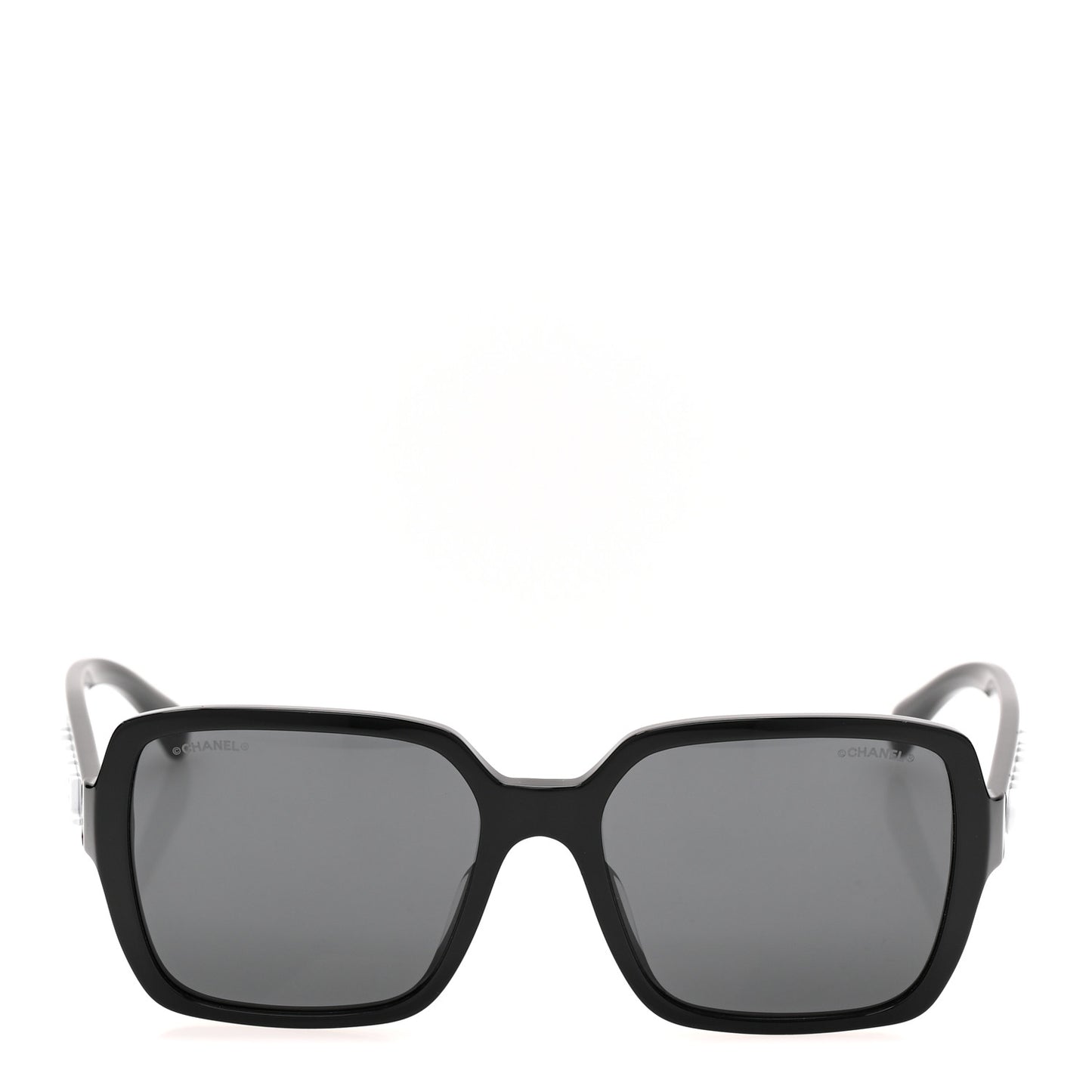 Acetate Square Sunglasses 5408-A Black