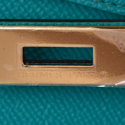 Hermes Epsom Birkin 30 Bleu Paon 17 of 32