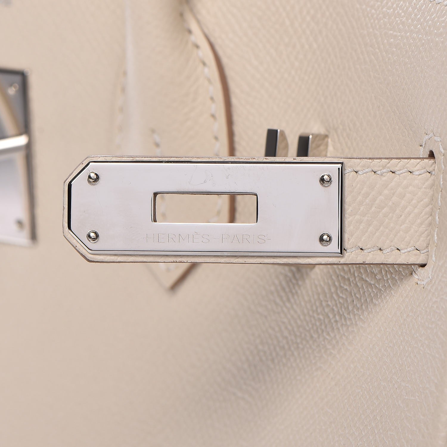 Hermes Epsom Birkin 30 Craie 9 of 35