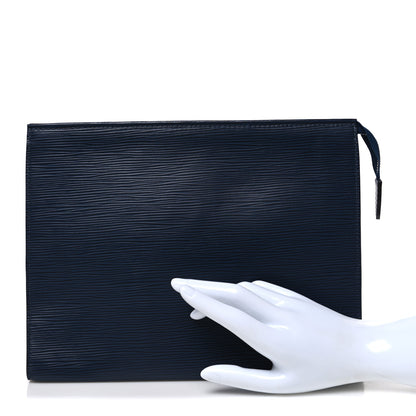 Louis Vuitton Epi Toiletry Pouch 26 Indigo 2 of 8