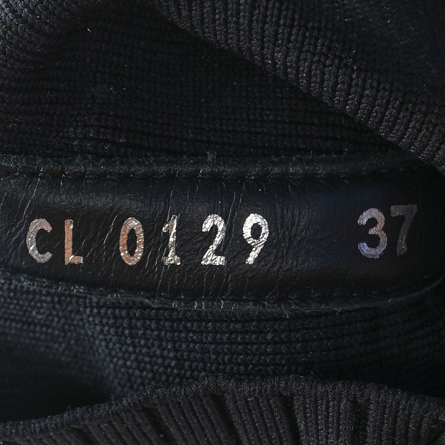 Stretch Textile LV Archlight Sneaker Boots 37 Black Blue