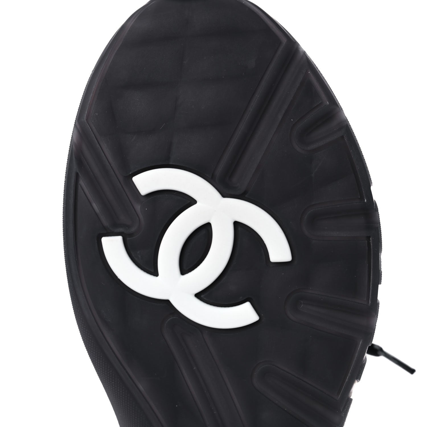 Chanel Mesh Suede Calfskin Quilted Sneakers 38 White Ivory 6 of 12
