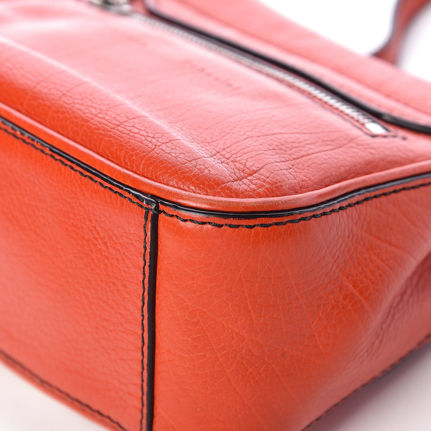 Vachetta Lux Tiny Kent Shoulder Bag Fire Red