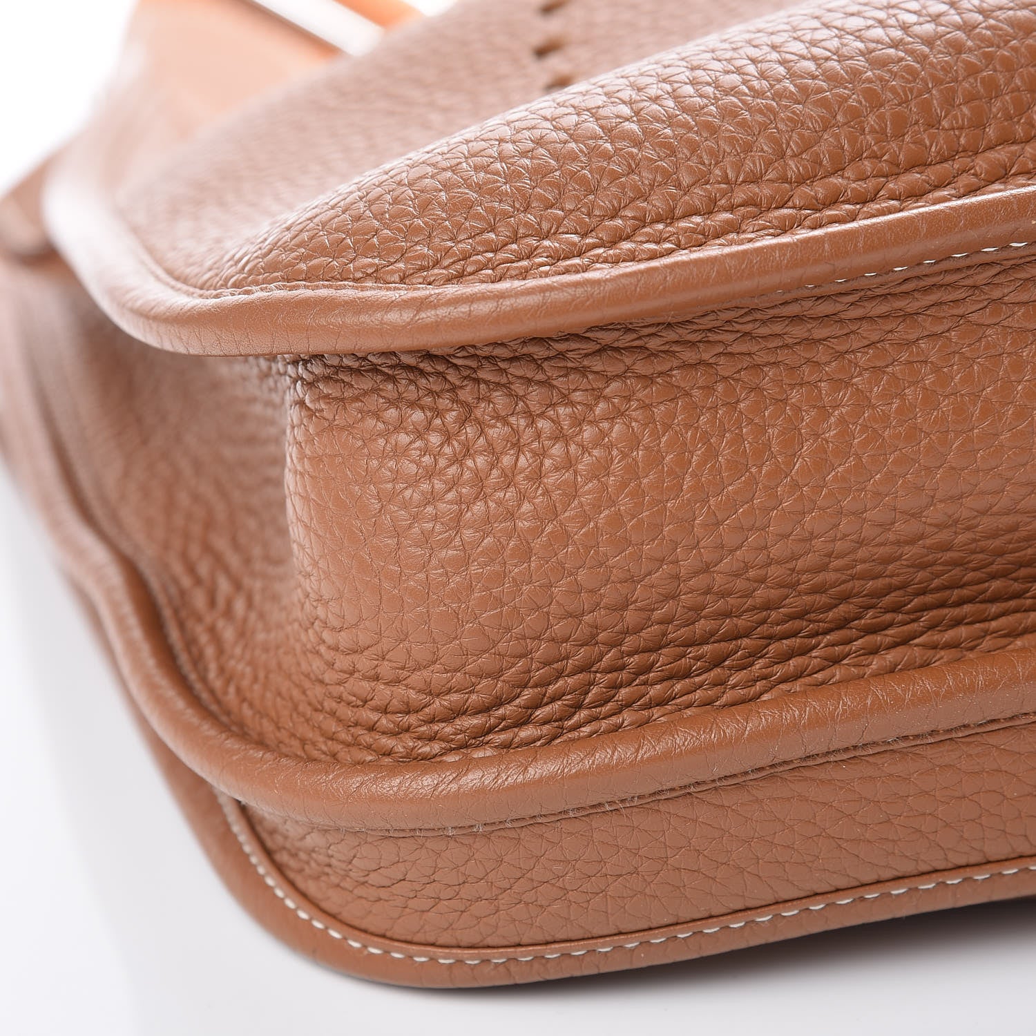 Hermes Taurillon Clemence Evelyne III PM Gold 10 of 11