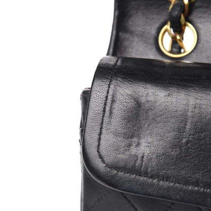 Chanel Lambskin Quilted Small Double Flap Black 9 of 15