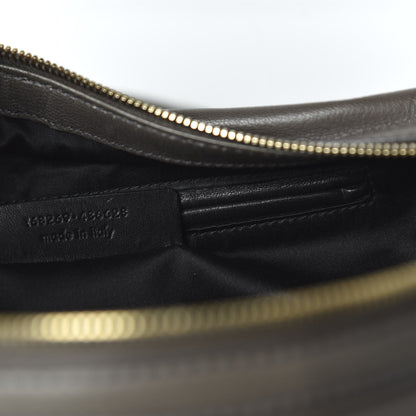 Saint Laurent Sheepskin Muse Bowler Grey 9 of 10