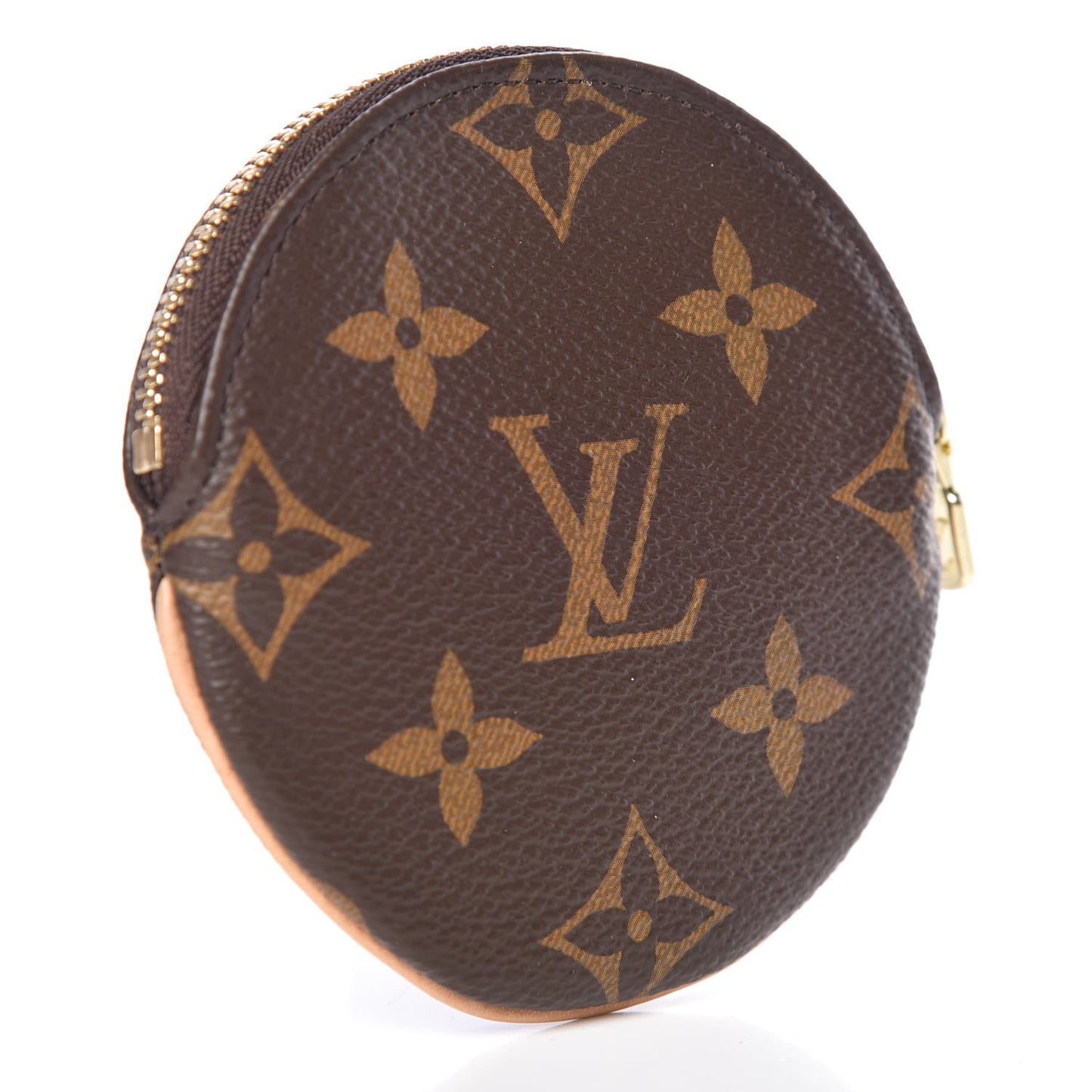 Monogram Round Coin Purse
