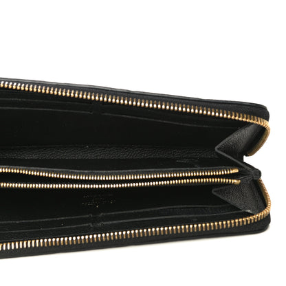 Louis Vuitton Empreinte Clemence Wallet Black 5 of 13