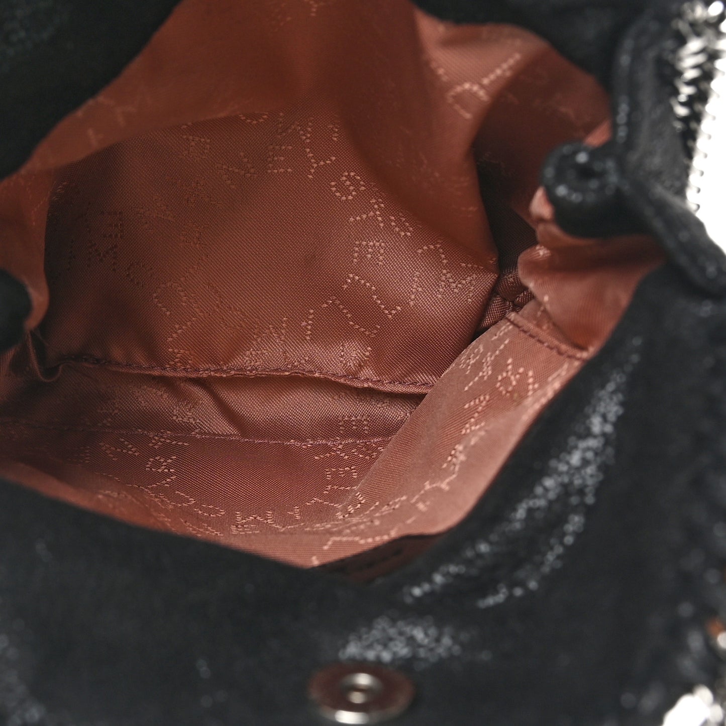 Shaggy Deer Tiny Falabella Tote Black