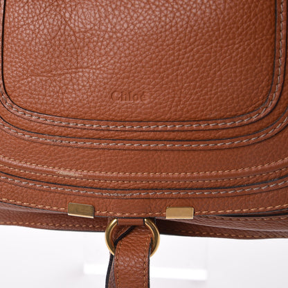 Chloe Calfskin Medium Marcie Satchel Tan 7 of 15