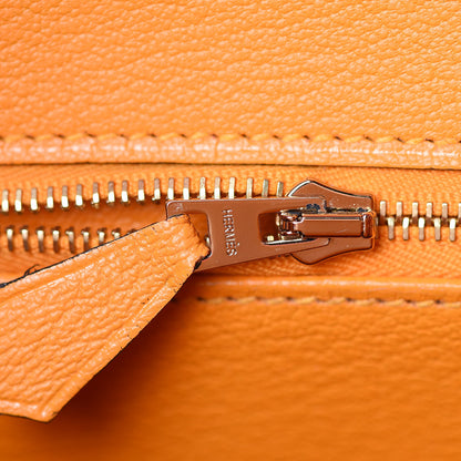 Hermes Epsom Horseshoe Birkin 30 Rose Azalee Jaune D'or 18 of 33
