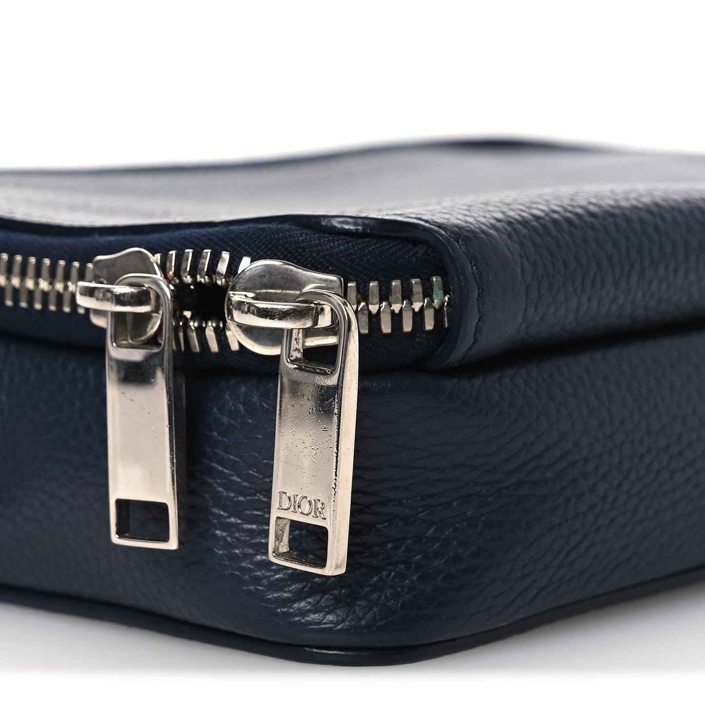 x AIR JORDAN Grained Calfskin Crossbody Blue