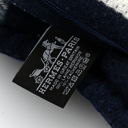 Hermes Wool Cashmere Avalon III Pillow PM Ecru Caban 3 of 3